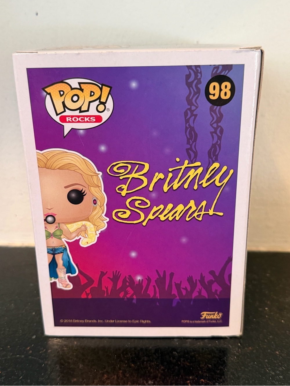 Funko pop Britney Spears I’m a slave for you #98 - Picture 2 of 3